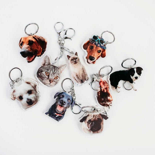 Custom Pet Keychain | Design Your Own Personalized Keychain